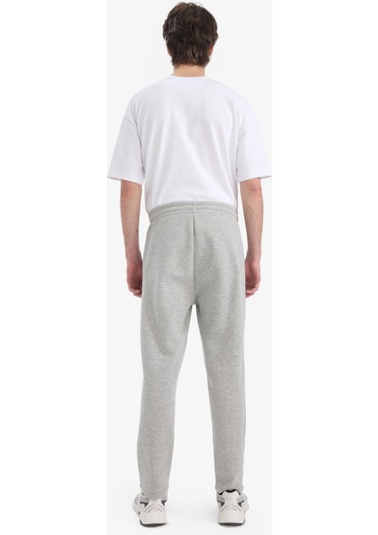 Regular Fit Fleto Cepli Düz Paça Kalın Eşofman Altı D7601AX25SP