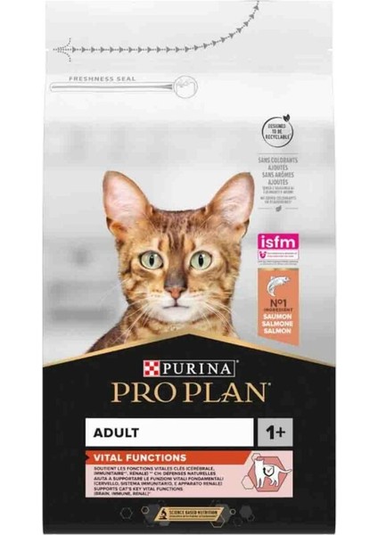 Pro Plan Somonlu Pirinçli Yetişkin Kedi Maması 10 kg