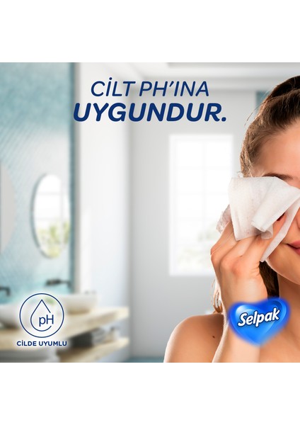 El ve Yüz Havlusu Kutulu Mermer Desen 5*80 Yaprak