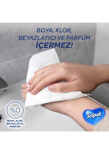 El ve Yüz Havlusu Kutulu Mermer Desen 5*80 Yaprak