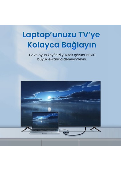 Type-C 4K HDMI 1080P VGA USB 3.0 Pd Dönüştürücü Hub indirimleri