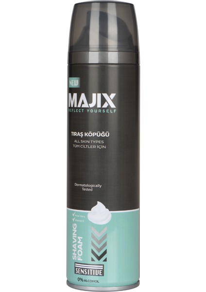 Tıraş Köpüğü Sensitive 200 ml