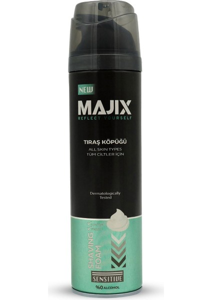 Tıraş Köpüğü Sensitive 200 ml modelleri