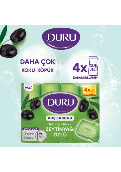 Natural Olive Zeytinyağlı 16 Adet Banyo Sabunu 4x600gr modelleri