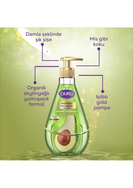 Avokado Sıvı Sabun 1,5+1,5+500ml fiyatları