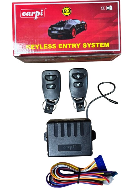 12 Volt Uzaktan Kumanda Açma Kapama Merkezi Kilit BR460 26 11