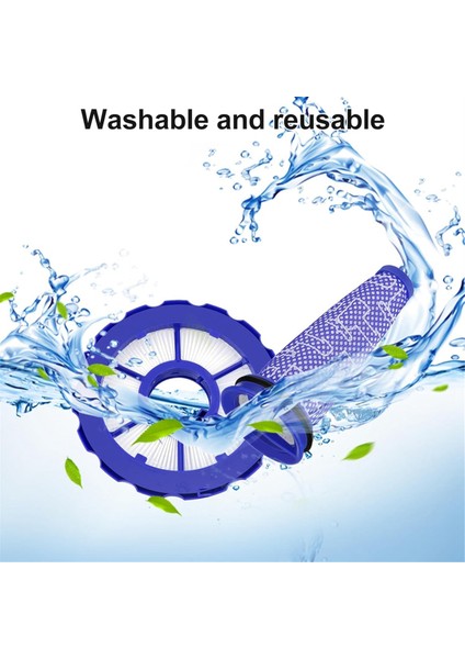 Dyson DC50 Elektrikli Süpürge Hepa Filtresi Yedek 2'li Paket (Yurt Dışından) fiyatları