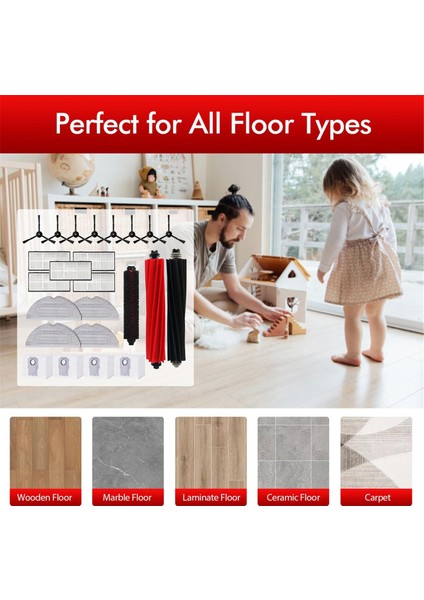 Roborock S8 S8+(S8 Plus) S8 Pro Ultra Robot Süpürge Parçaları (Yurt Dışından) fırsatları