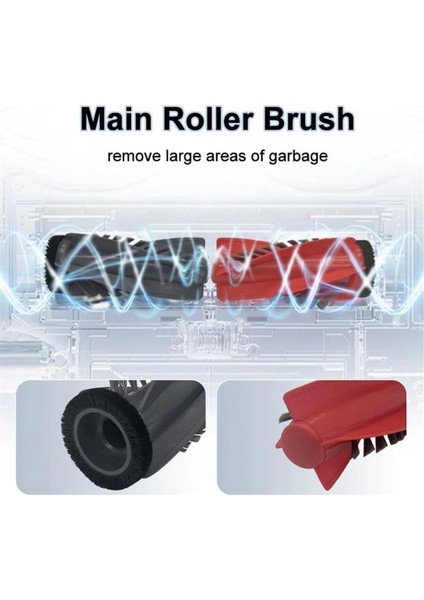 Roborock Qrevo CURV/P20 Pro Aksesuarlar Için Vakum Süpürge Yedek Parçaları Fırça Fırlatma Filtre Paspas Çantaları (Yurt Dışından) fiyatları