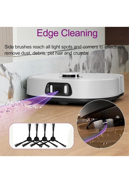 Eureka Için 16PCS J15 Pro Ultra Robot Vakum Süpürge Aksesuarları Yan Fırça Filtre Mop Bez Toz Çanta Yedek Parçaları (Yurt Dışından) modelleri