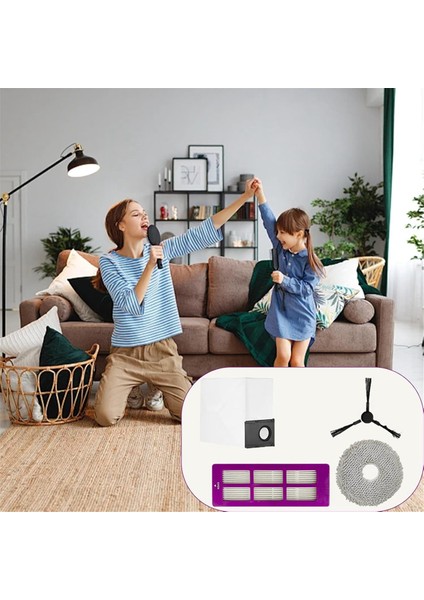 Eureka Için 16PCS J15 Pro Ultra Robot Vakum Süpürge Aksesuarları Yan Fırça Filtre Mop Bez Toz Çanta Yedek Parçaları (Yurt Dışından) fırsatları