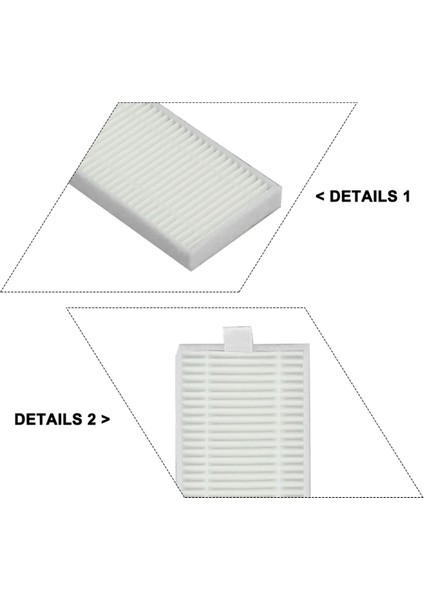 Ropvacnic A1 / S1 Robot Için Vakum Süpürge Yedek Parçalar Yan Fırça Hepa Filtre Aksesuarları (Yurt Dışından) fırsatları