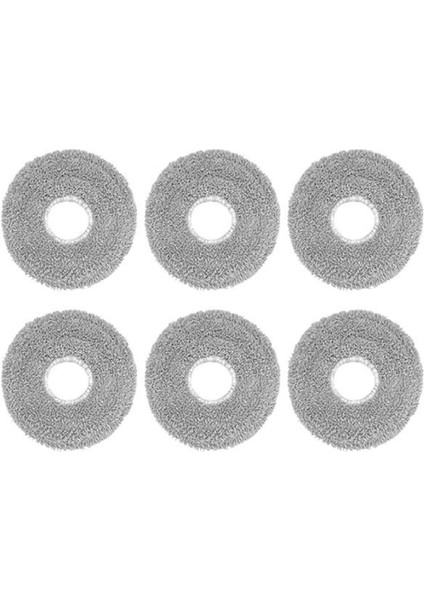 Xiaomi X20 / X20 Plus Elektrikli Süpürge Için 6 Adet Temizleme Bezi (Yurt Dışından)