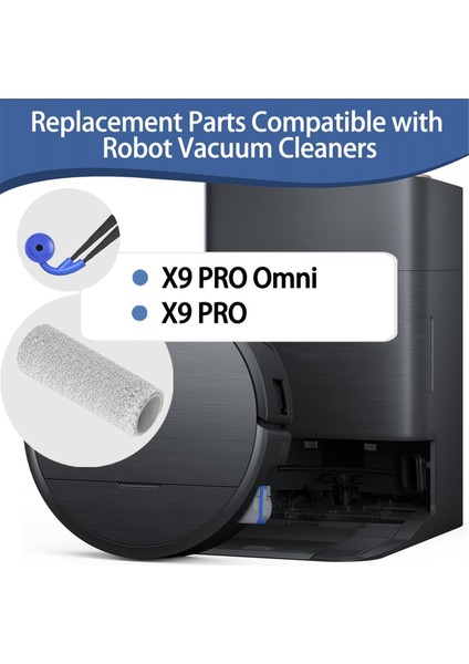 Ecovacs Deebot X9 Pro Omni Elektrikli Süpürge Aksesuarları Için Yedek Parçalar (Yurt Dışından) modelleri