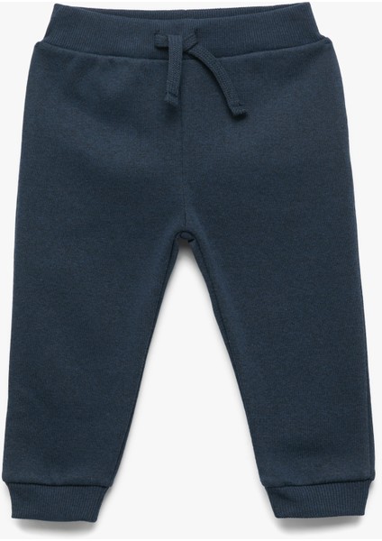 Beli Lastikli Şardonlu Basic Jogger Eşofman Altı