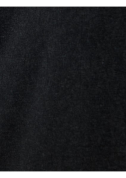 Yıkamalı Pamuklu Kısa Kollu Minimal Baskılı Bisiklet Yaka Oversize Tişört