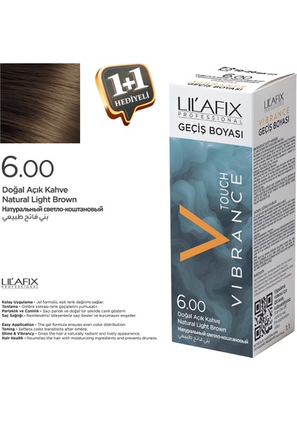 Cila Boyası – Vibrance 6.0 Doğal Açık Kahve