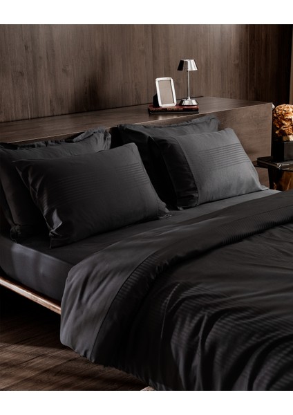 Reverie King Size Bambu Armürlü Nevresim Takımı - Siyah fiyatları