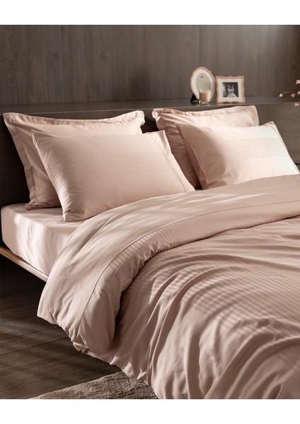 Reverie King Size Bambu Armürlü Nevresim Takımı - Somon fiyatları