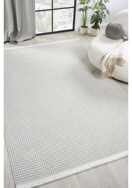 Beyaz Gri Yumuşak Dokulu Halı Kilim Salon Mutfak Koridor Yolluk Dokuma Makine Halısı 0014 fiyatları