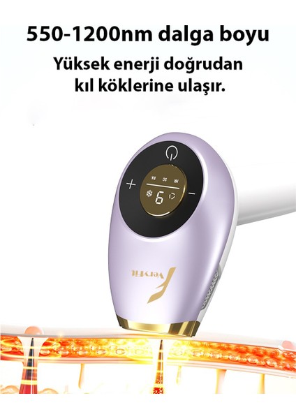 9 Kademeli Buz Lazer Özellikli 999.999 Atımlı Tüm Vücut Kullanıma Uygun Ipl - Epilasyon Cihazı modelleri
