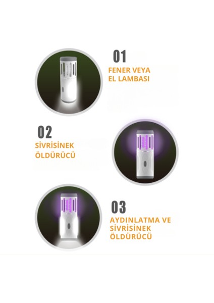 Vcm-03 Taşınabilir Lamba | El Feneri |Sinek Öldürücü | Kamp Tipi fiyatları