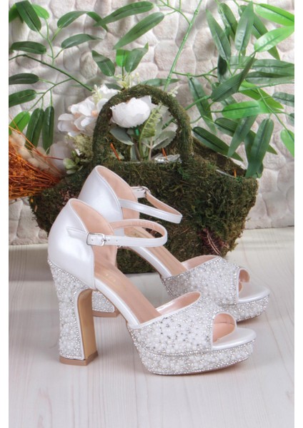 2280 Jena Platform Taban Yüksek Topuklu Özel Tasarım Kadın Ayakkabı indirimleri