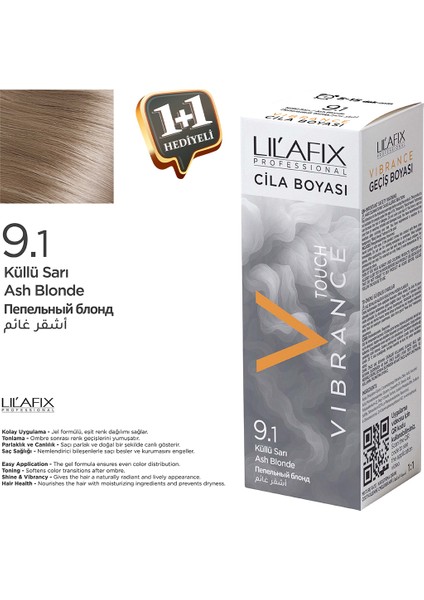 Cila Boyası – Vibrance 9.1 Küllü Sarı