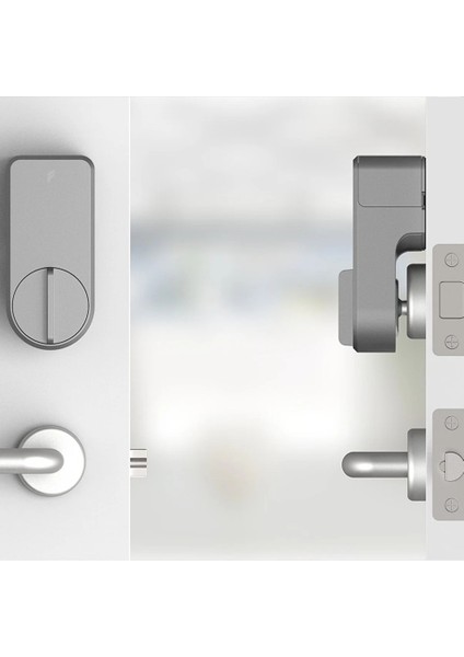 Akıllı Kapı Kilidi+Kumanda+Wifi-Bluetooth Gateway Kilit Set
