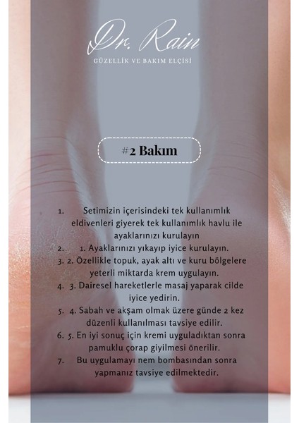 Profesyonel Seri Topuk Çatlağı, Mantar ve Kuruluk Karşıtı Pedikür Spa Ayak Bakım Seti indirimleri