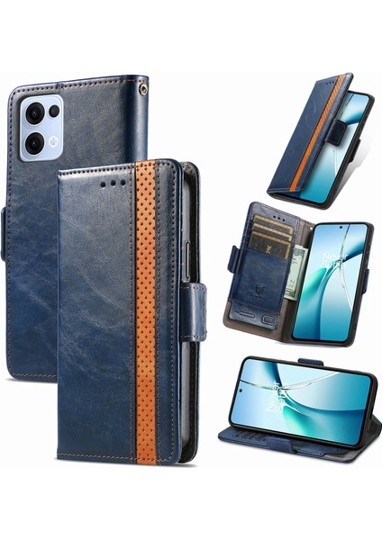 Oppo Reno 13 5g Cüzdan Kılıfı, Kart Tutucu, Rfıd Engelleme Destekli Pu Deri Kapaklı Kılıf ve Telefon Kılıfı ile Uyumlu (Yurt Dışından)