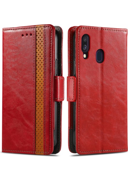 Samsung Galaxy A40 Cüzdan Kılıfı, Kart Tutucu, Rfıd Engelleme Destekli Pu Deri Kapaklı Kılıf ve Telefon Kılıfı ile Uyumlu (Yurt Dışından) modelleri