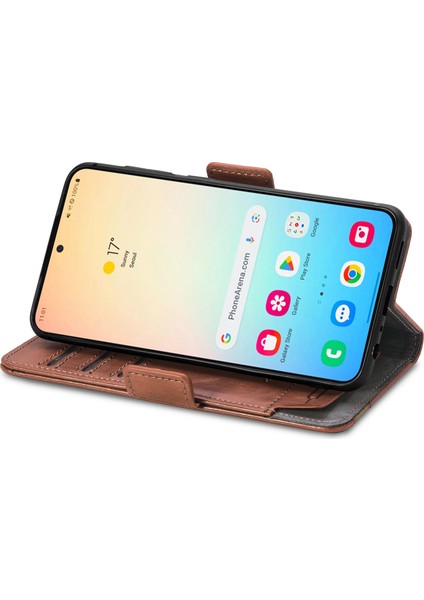Samsung Galaxy S25 Plus Cüzdan Kılıfı, Kart Tutucu, Rfıd Engelleme Destekli Pu Deri Kapaklı Kılıf ve Telefon Kılıfı ile Uyumlu (Yurt Dışından) modelleri