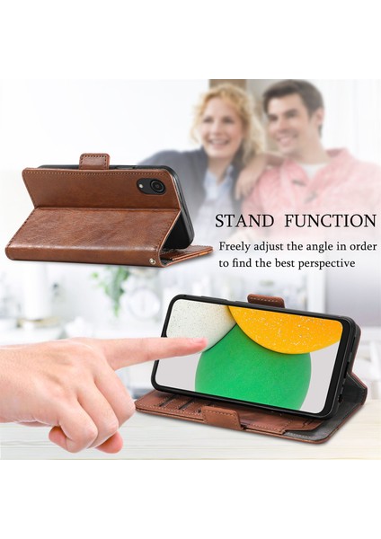 Samsung Galaxy A03 Core Cüzdan Kılıfı, Kart Tutucu, Rfıd Engelleme Destekli Pu Deri Kapaklı Kılıf ve Telefon Kılıfı ile Uyumlu (Yurt Dışından) indirimleri