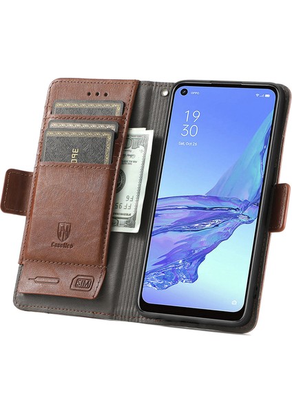 Oppo A53 2020 Cüzdan Kılıfı, Kart Tutucu, Rfıd Engelleme Destekli Pu Deri Kapaklı Kılıf ve Telefon Kılıfı ile Uyumlu (Yurt Dışından) fırsatları