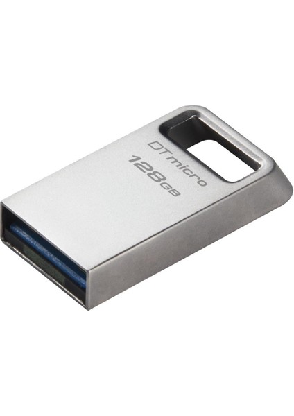 DTMC3G2-128GB DataTraveler Micro 200MB-s Metal USB 3.2 Gen 1 Flash Bellek