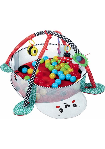 Uğur Böceği Top Havuzuna Dönüşen Aktivite ve Oyun Halısı | 3'ü 1 Arada Aktivite Halısı fiyatları