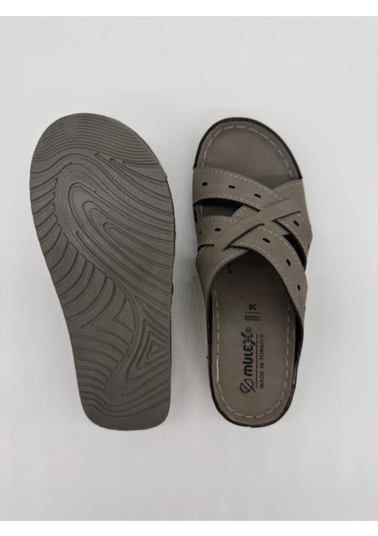 10252 Mulex Çapraz Desenli Ortopedik Terlik indirimleri