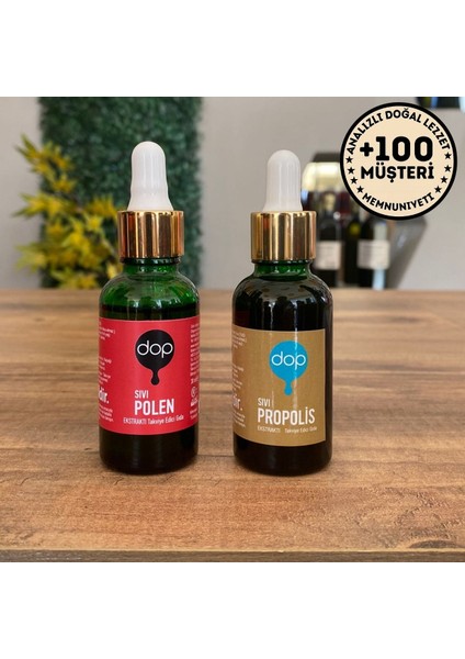 Propolis ve Polen 2'li Paket (30ML 2x)
