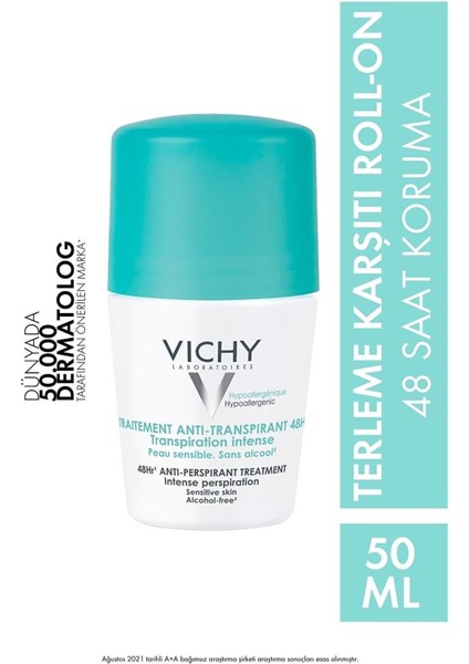 Vichy Deodorant Anti Transpirant Terleme Karşıtı Deodorant 48H 50 ml