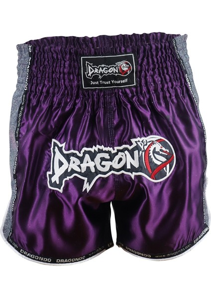 MT3076 Shiny Muay Thai Mor Kick Boks Şortu