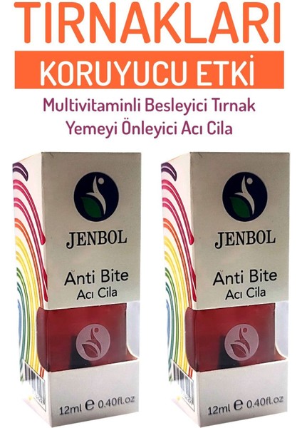 Asfstore Jenbol Acı Cila 2 Adet
