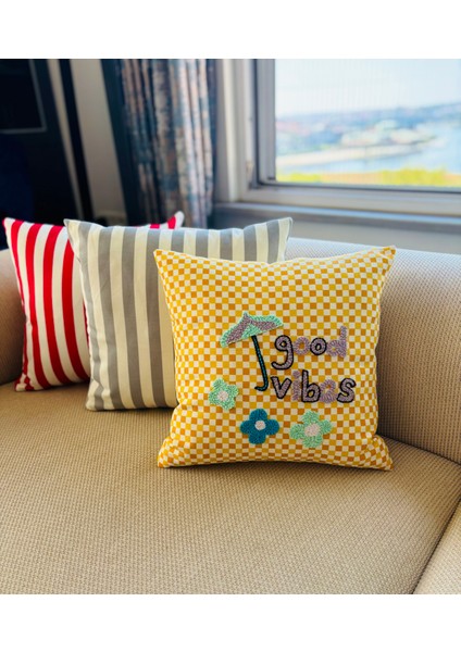 Özel Tasarım Tufting Kırlent Kılıfı fiyatları