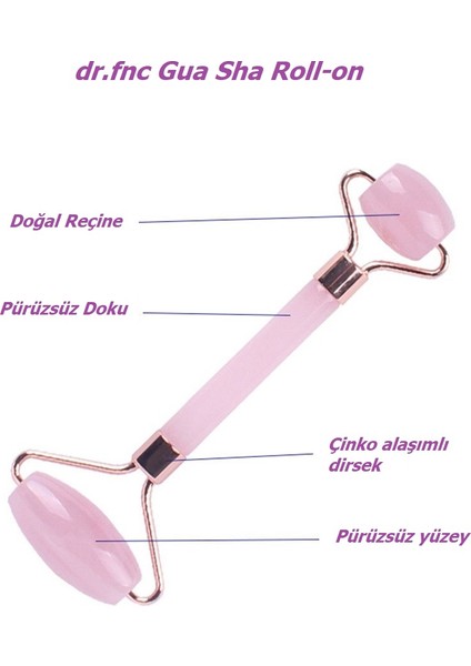 Gua Sha Quartz Taş ve Roller Seti fiyatları