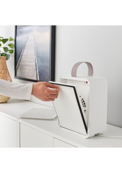 Uppatvınd Hava Temizleyici 28 x 12 cm Beyaz 5 x 22 cm Portatif Düşük Gürültülü fiyatları