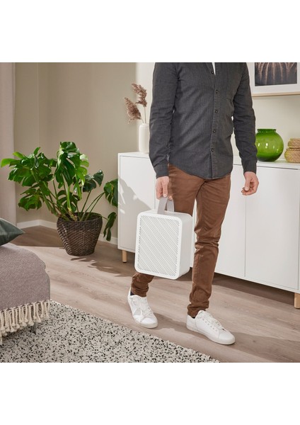 Uppatvınd Hava Temizleyici 28 x 12 cm Beyaz 5 x 22 cm Portatif Düşük Gürültülü fırsatları