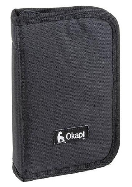 Kalem Çantası Tek Katlı Siyah OKP-123