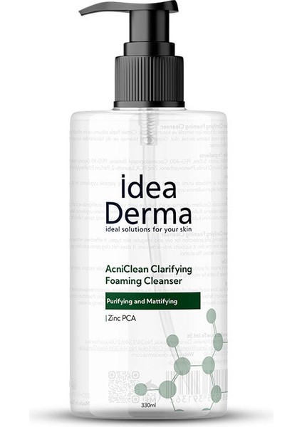 Idea Derma Acniclean Clarifying Foaming Cleanser 330 ml
