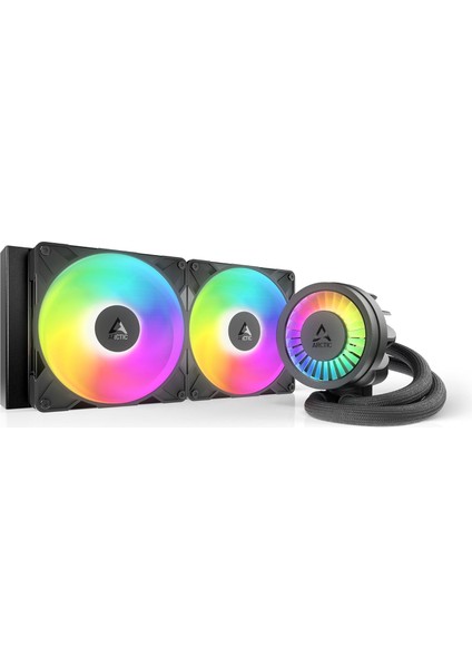 Liquid Freezer Iıı Pro 280 A-Rgb Intel / Amd Uyumlu, 280MM Radyatörlü, 2X14CM P14 Pro A-Rgb Pwm Fanlı, Sıvı Işlemci Soğutucu Siyah (ACFRE00183A)