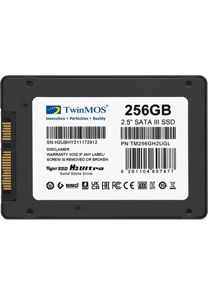256GB 2.5" Sata3 SSD (580MB-550MB-S) Tlc 3dnand Grey (TM256GH2UGL) Ssd Disk fiyatları